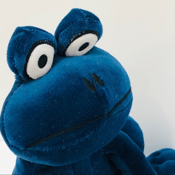 NFL COLLECTIBLE PLUSH 9” Blue Frog stuffed toy - Picture 5 of 9